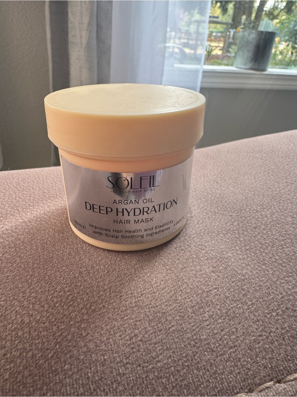 Soleil Argan Oil Deep Hydration Hair Mask - Cream